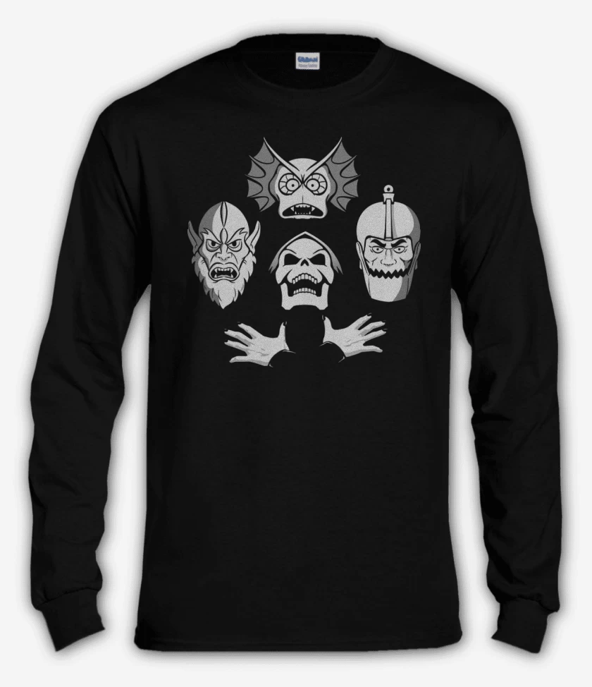 Polera manga larga Negro de Bo - He Man - Rhapsody