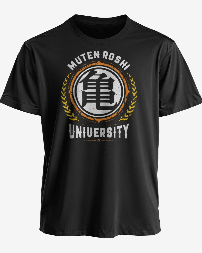 Polera premium Negro de Roshi University