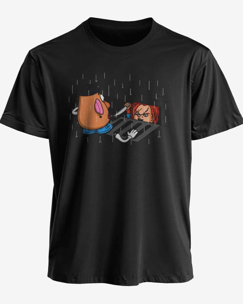 Polera premium Negro de Chucky