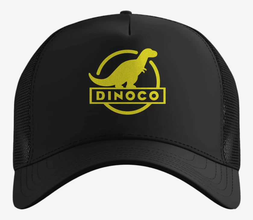 Gorro Negro de Dinoco Bolsillo