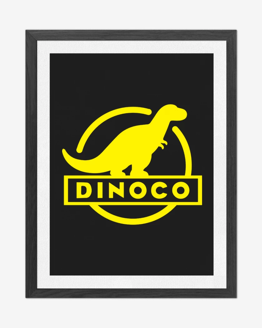 Cuadro decorativo Negro de Dinoco Bolsillo