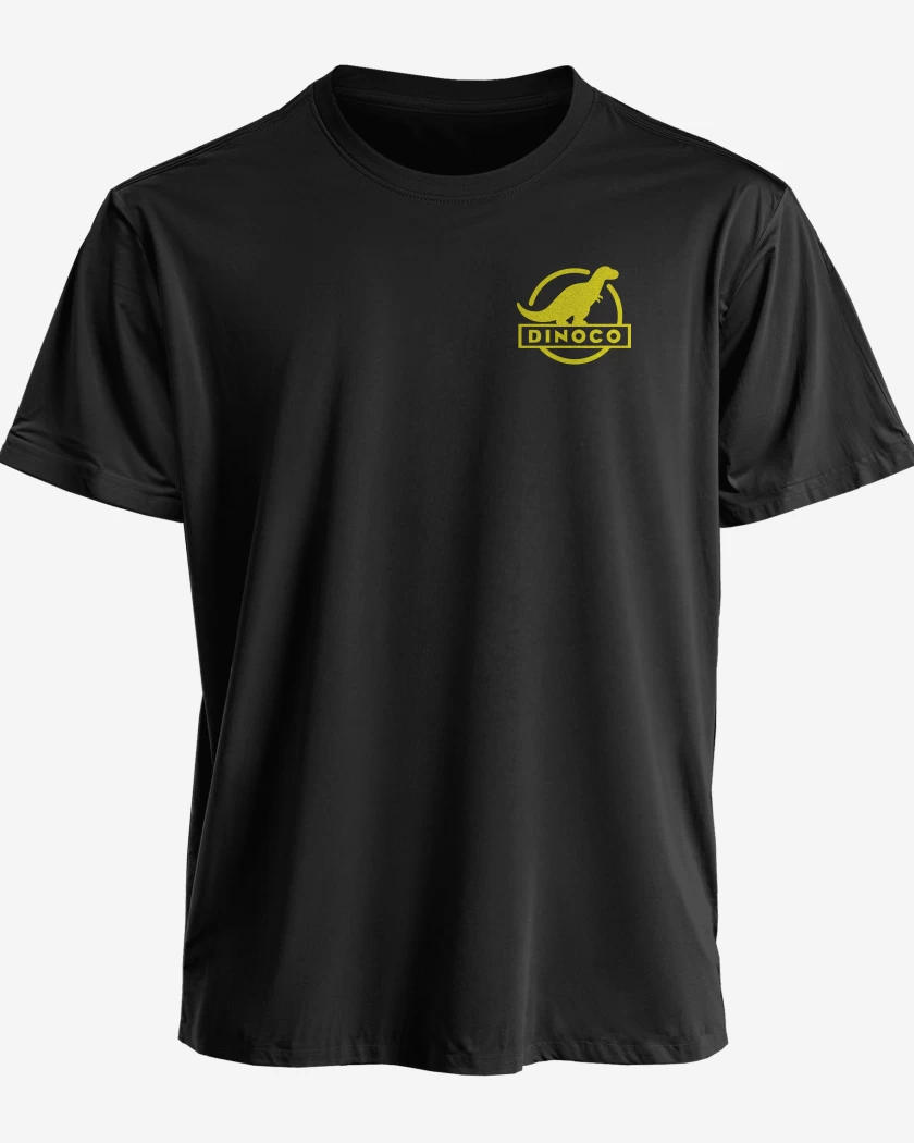 Polera premium Negro de Dinoco Bolsillo