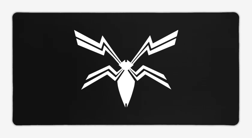Mouse pad Gamer Negro de Logo Veneno