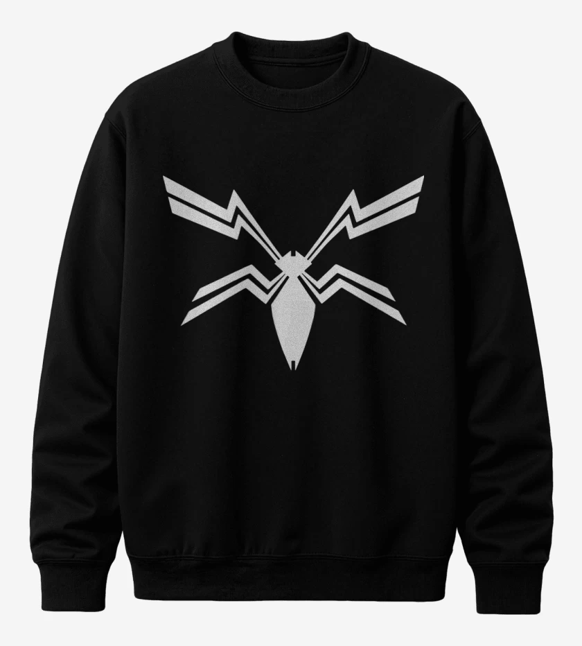 Poleron polo Negro de Logo Veneno