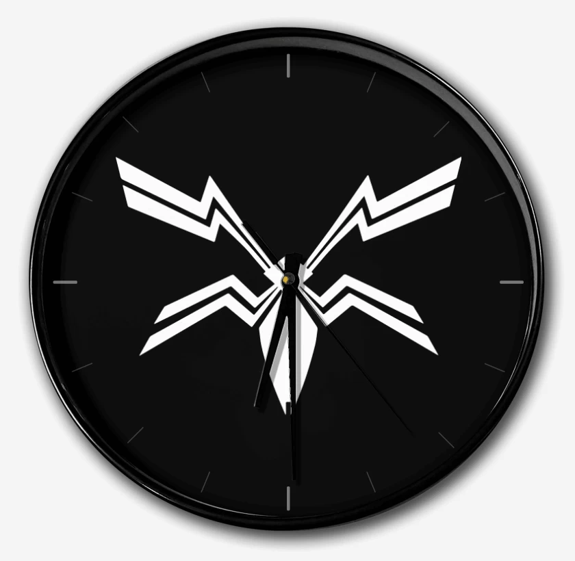 Reloj Negro de Logo Veneno