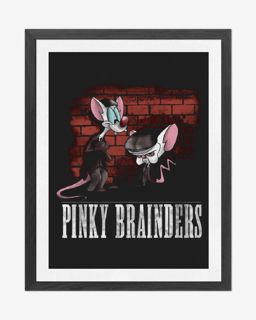 Cuadro decorativo Negro de Pinky Brainders