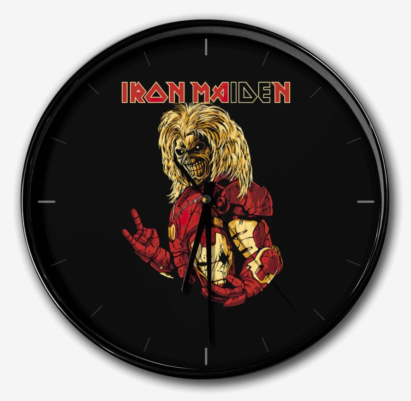 Reloj Negro de Iron Ma(ide)n