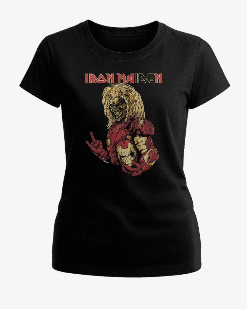 Polera de Mujer Negro de Iron Ma(ide)n