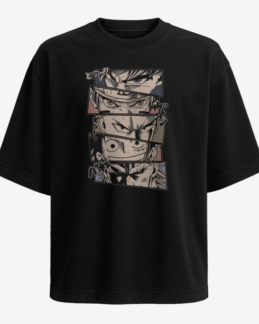 Polera Oversize Leyendas del Anime