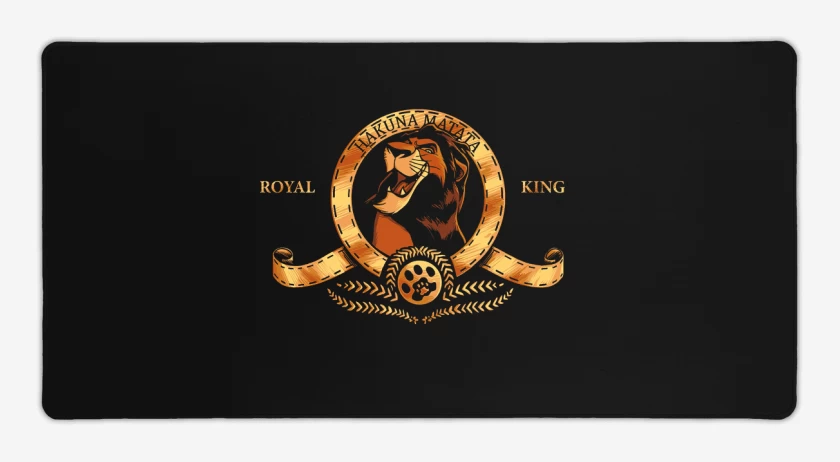 Mouse pad Gamer Negro de Scar Studios