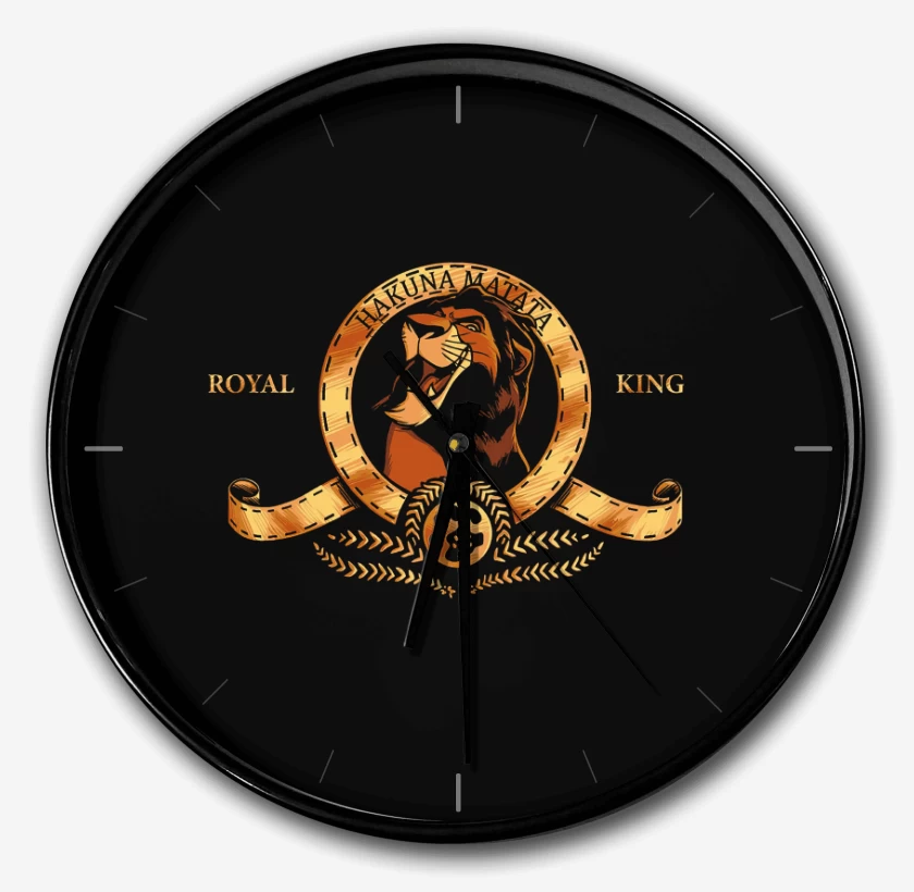 Reloj Negro de Scar Studios
