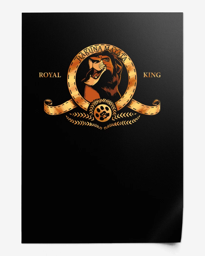 Print Negro de Scar Studios