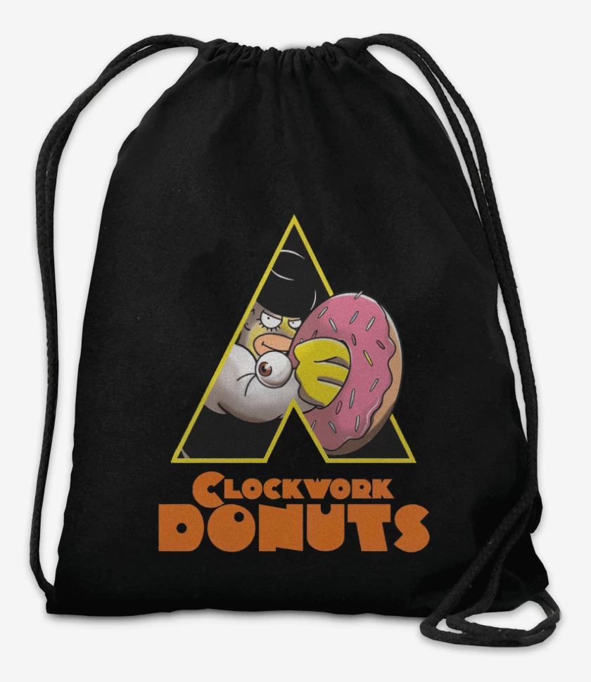Mochila Negro de Clockwork Donuts