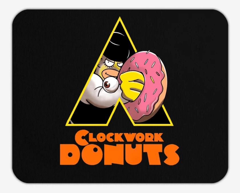 Mousepad Clockwork Donuts