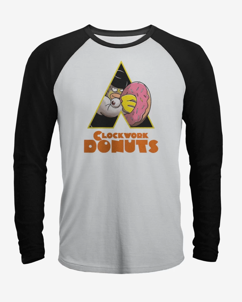 Polera Raglan Clockwork Donuts