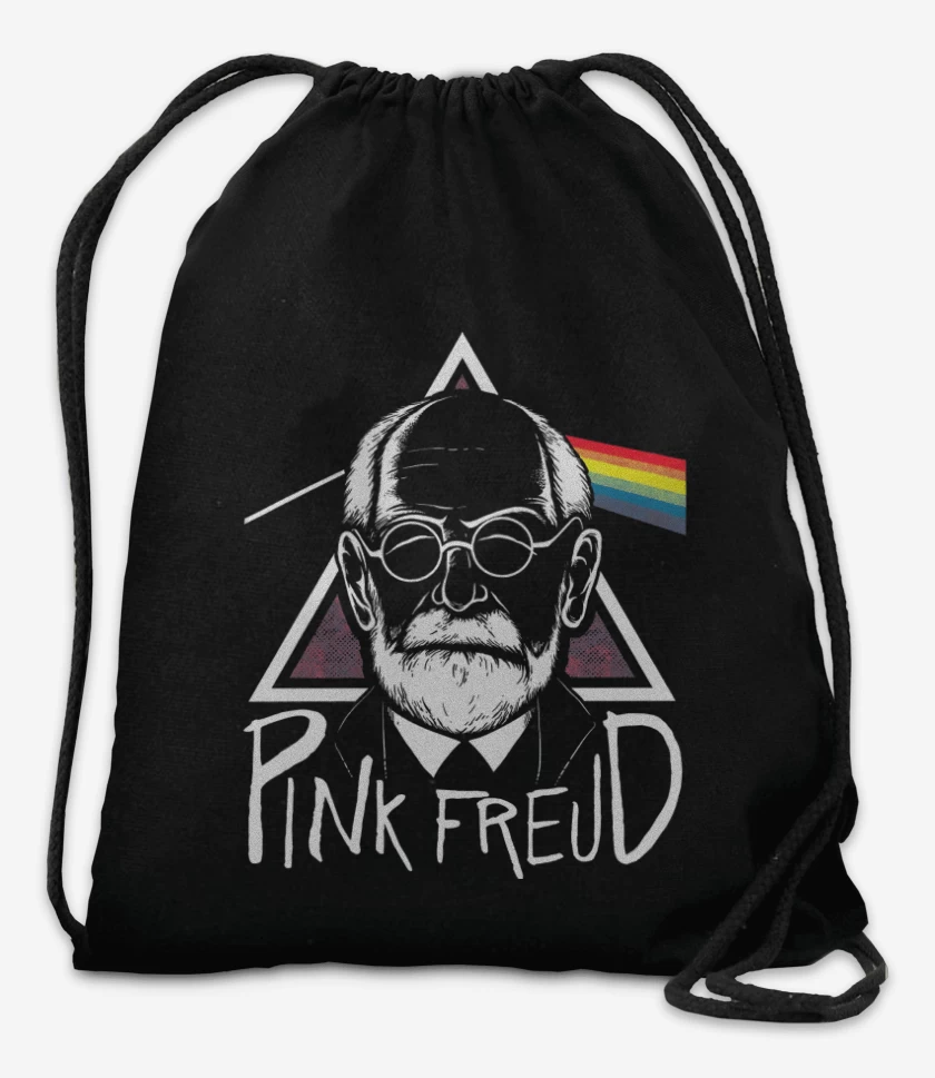 Mochila Negro de Pink Freud