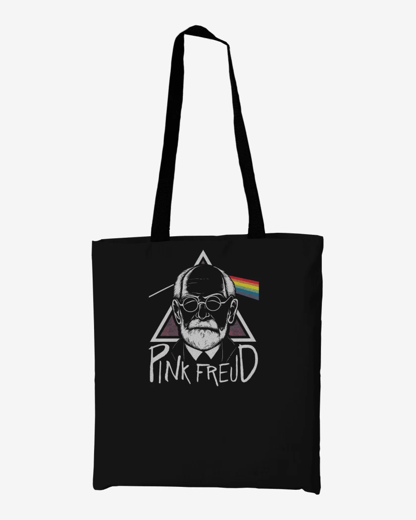 Totebag Negro de Pink Freud