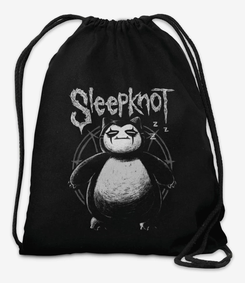 Mochila Negro de Sleepknot