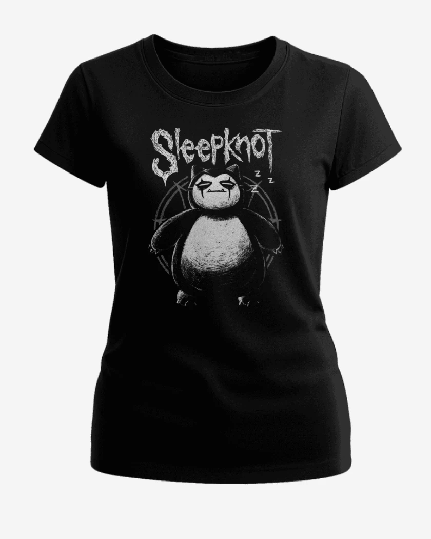 Polera de Mujer Negro de Sleepknot