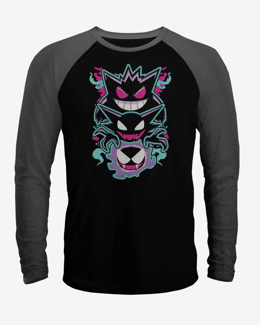 Polera Raglan Trio Fantasmal