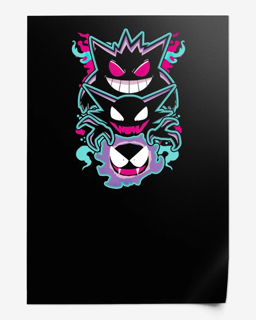 Print Trio Fantasmal