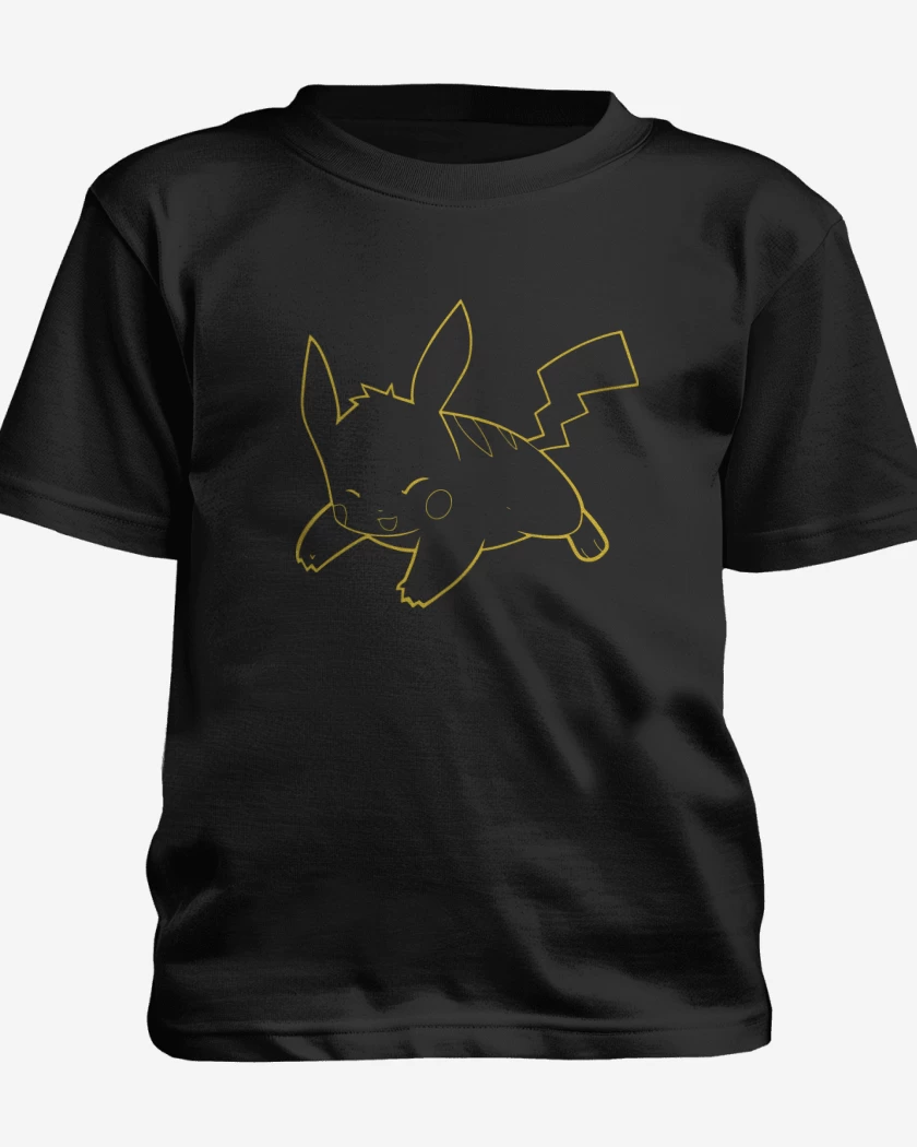 Polera de niño Negro de Pikachu