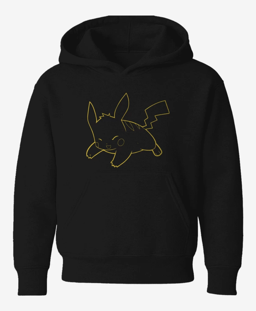 Poleron de niño Negro de Pikachu