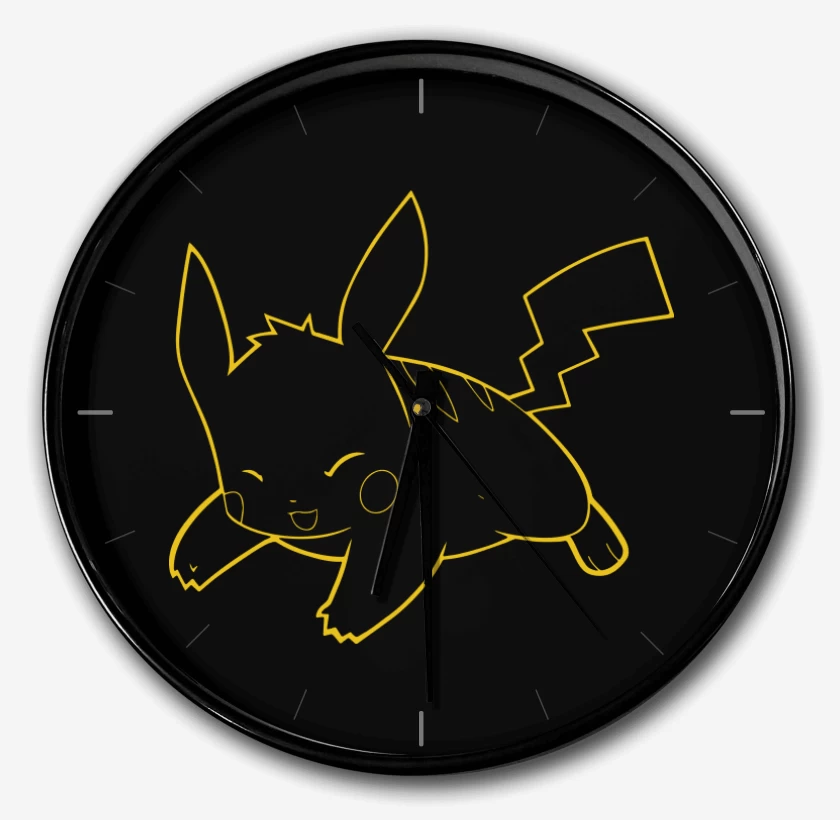 Reloj Negro de Pikachu