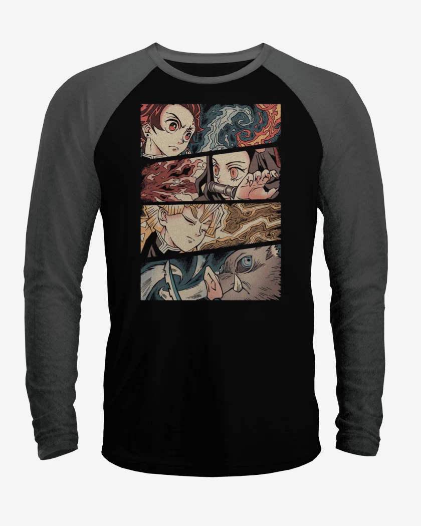 Polera Raglan Cazadores de Demonios