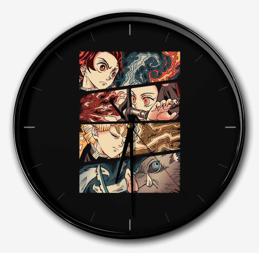 Reloj Negro de Cazadores de Demonios