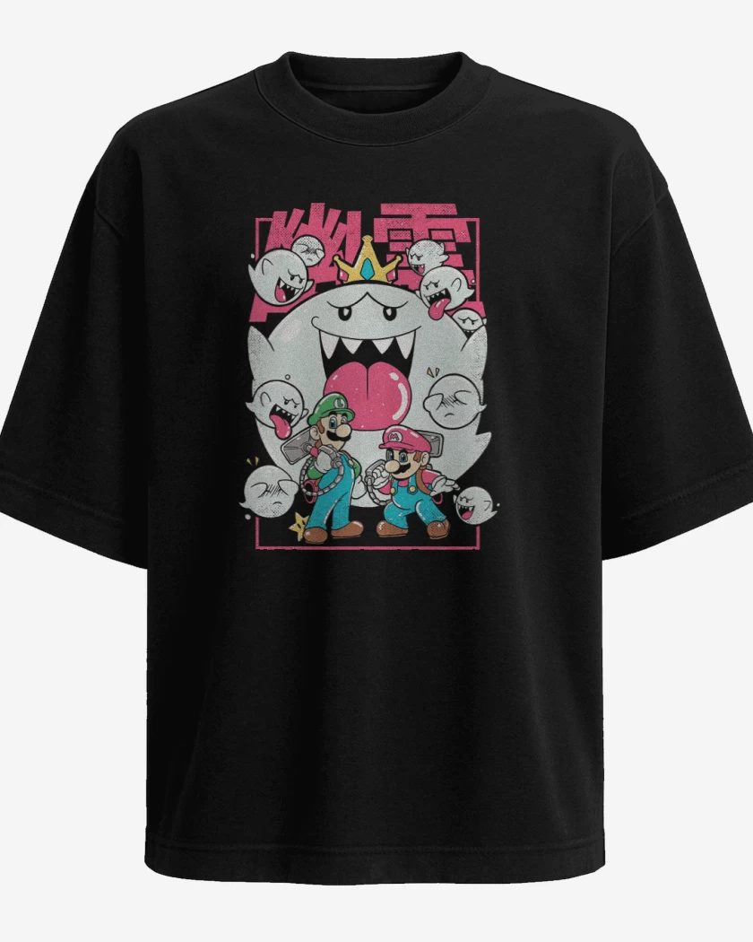 Polera Oversize Negro de GhostBroster