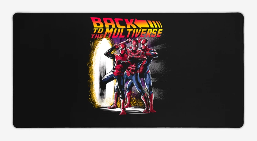 Mouse pad Gamer Negro de Back to the Multiverse
