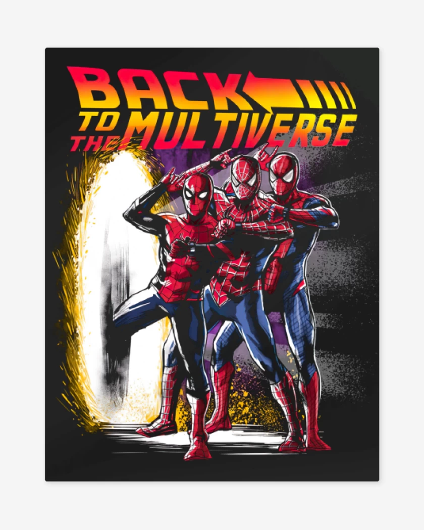 Print metalico Back to the Multiverse