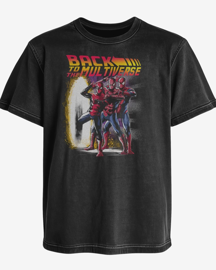 Polera desgastada Back to the Multiverse