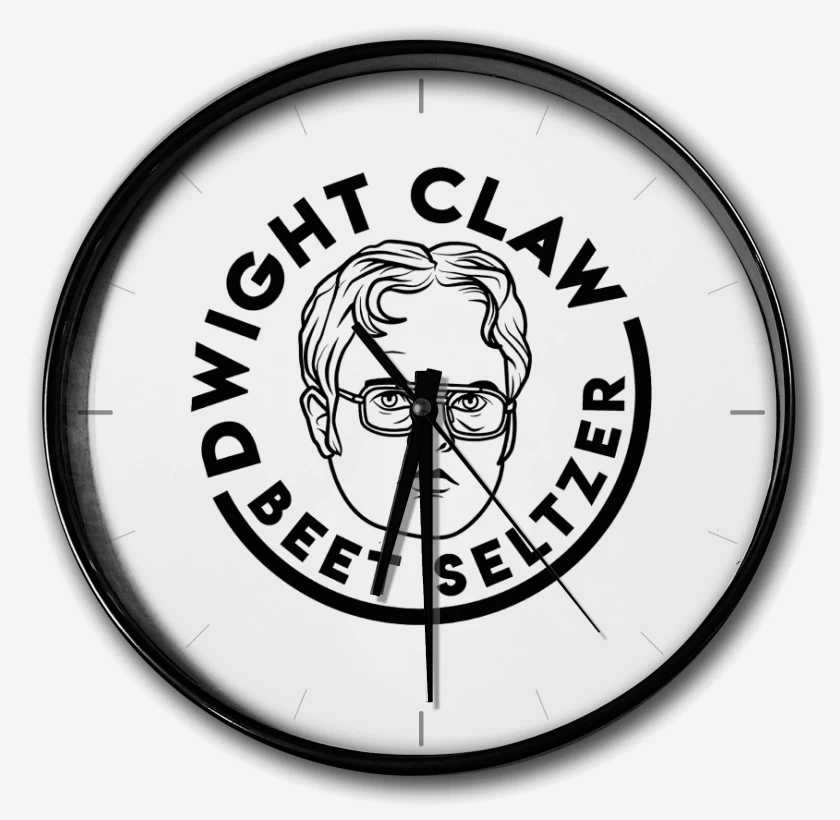 Reloj Blanco de Dwight Claw