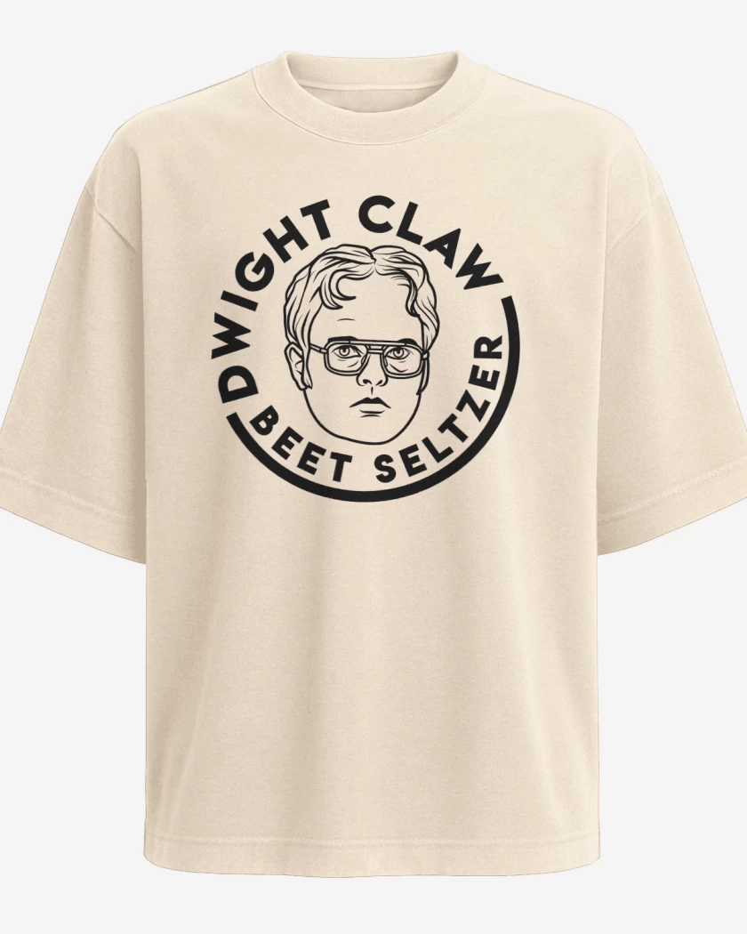 Polera Oversize Beige de Dwight Claw
