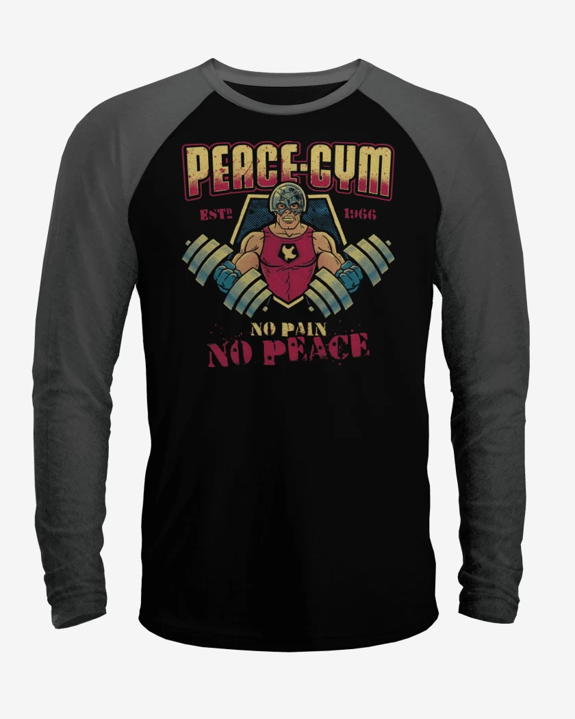 Polera Raglan Peace Gym