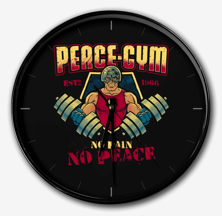 Reloj Negro de Peace Gym