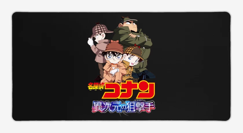 Mouse pad Gamer Negro de Conan