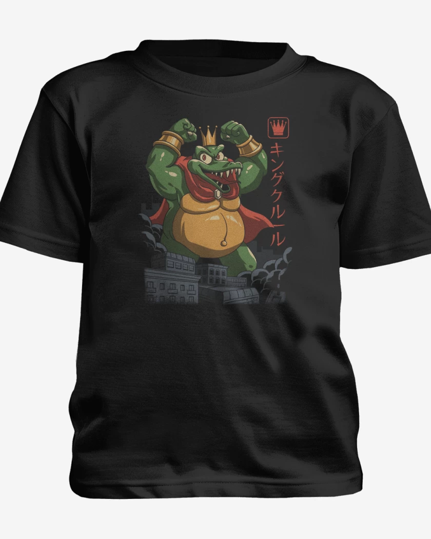 Polera de niño Negro de King K. Rool