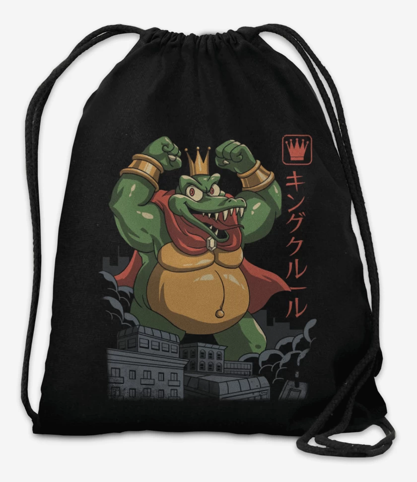 Mochila Negro de King K. Rool