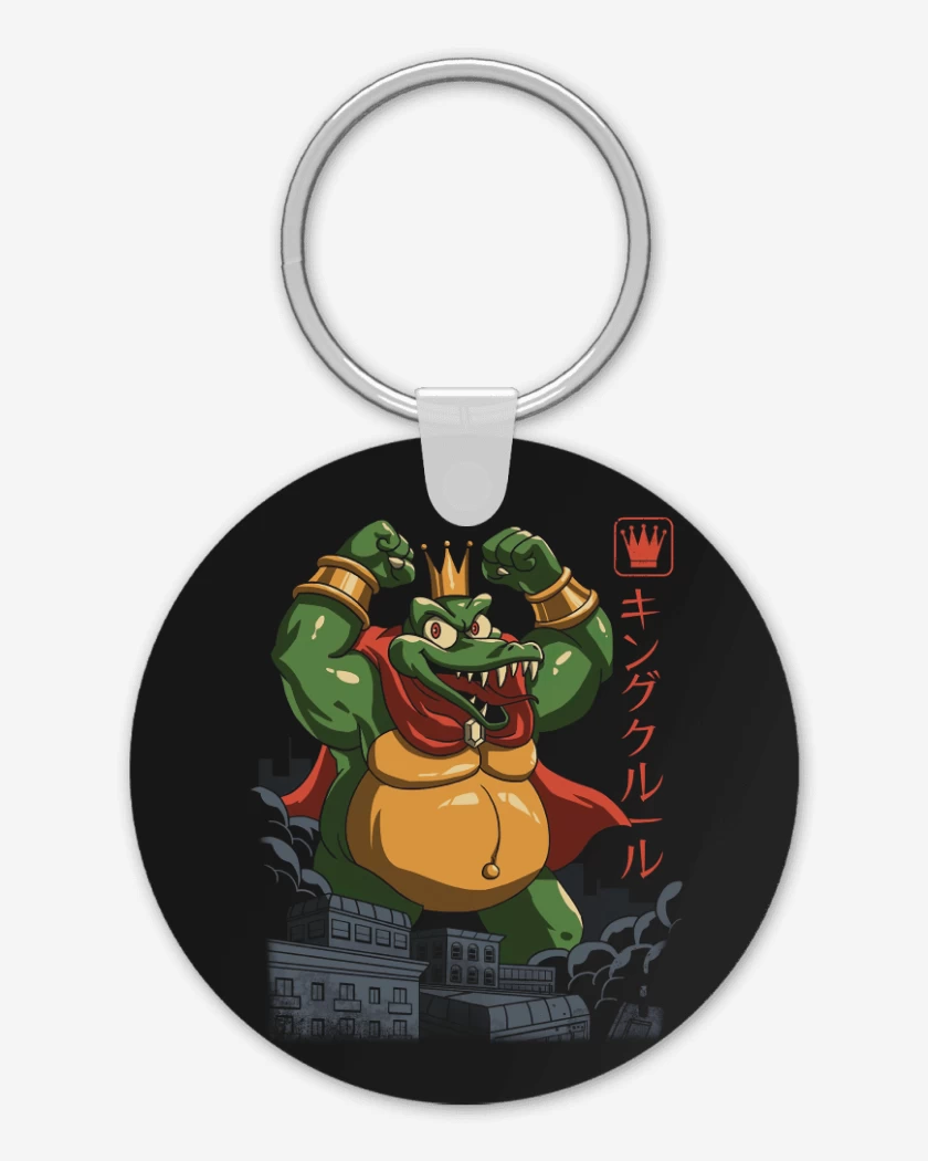 Llavero Negro de King K. Rool