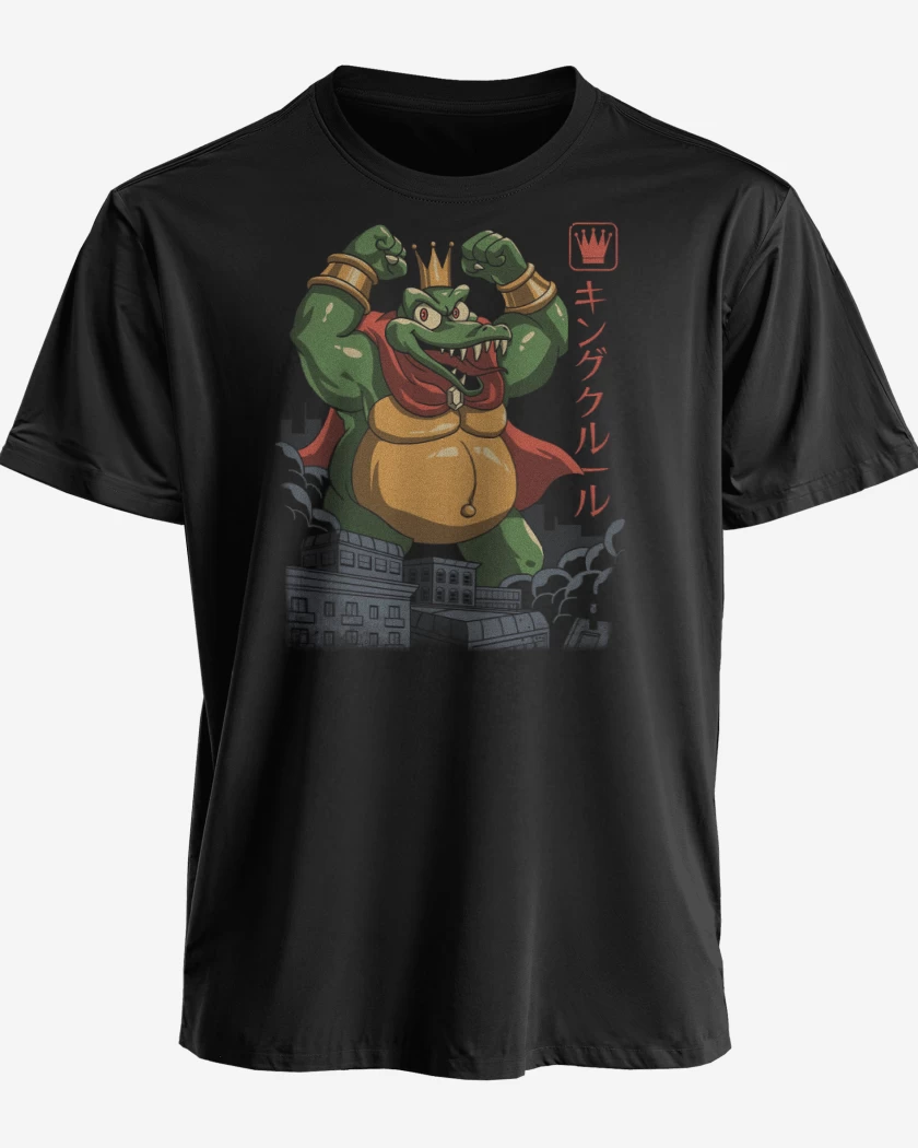 Polera premium Negro de King K. Rool