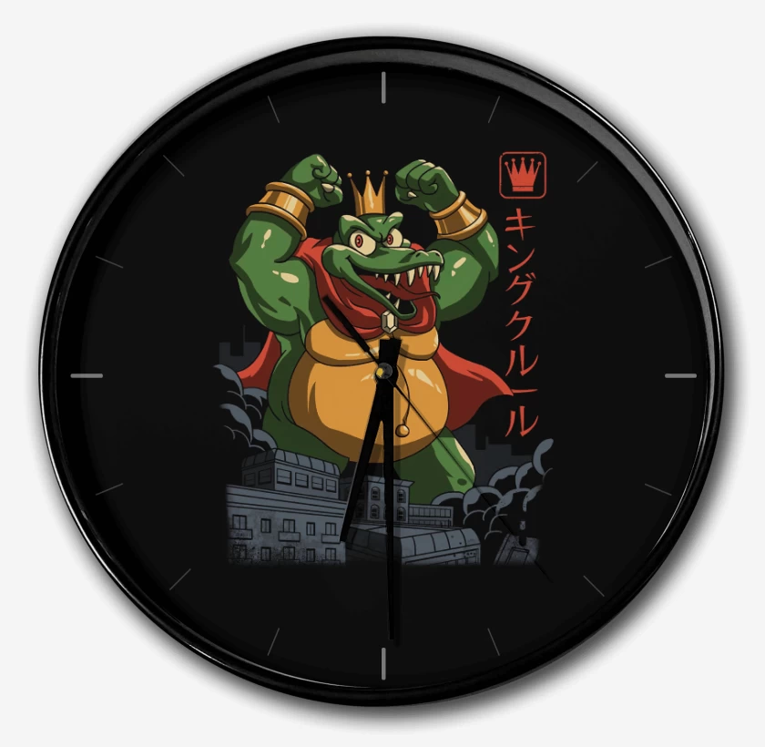 Reloj Negro de King K. Rool