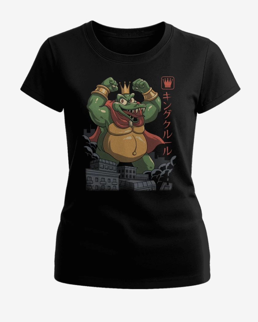 Polera de Mujer Negro de King K. Rool