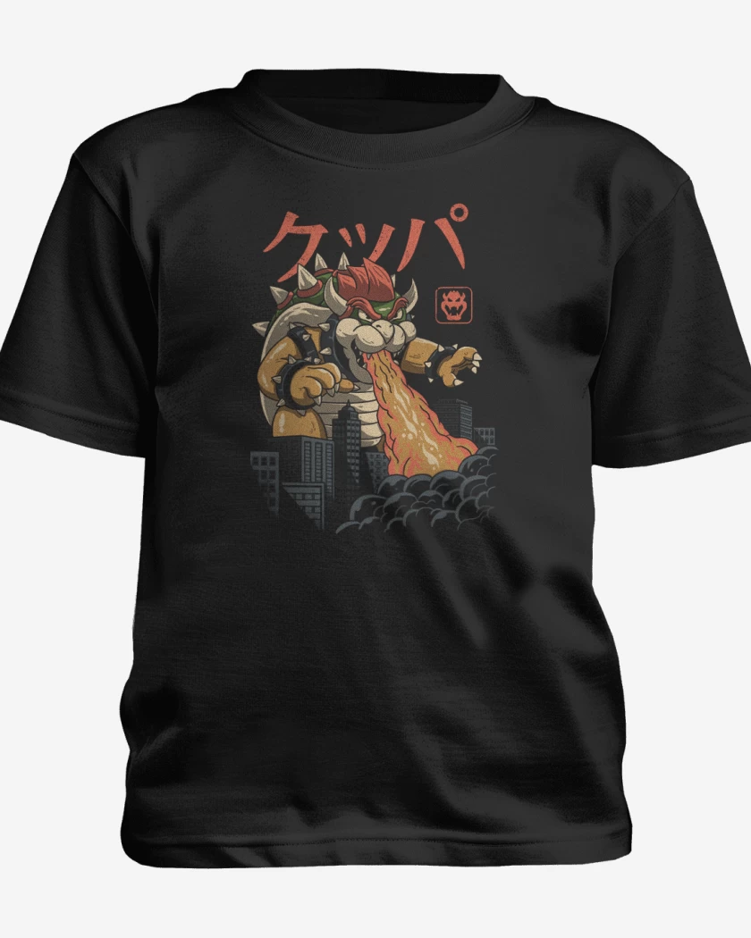 Polera de niño Negro de Koopazilla