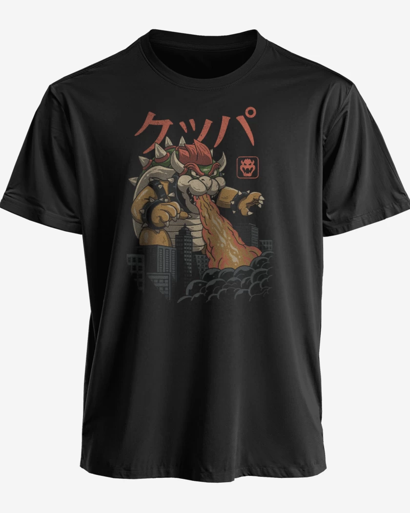 Polera Negro de Koopazilla