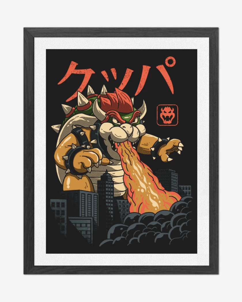 Cuadro decorativo Negro de Koopazilla