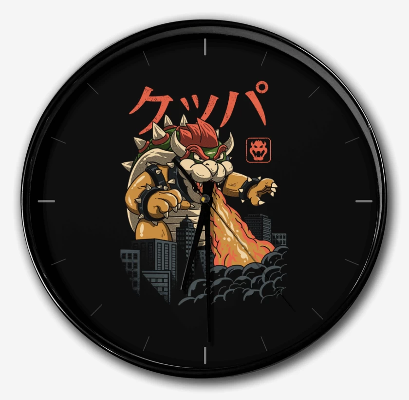 Reloj Negro de Koopazilla
