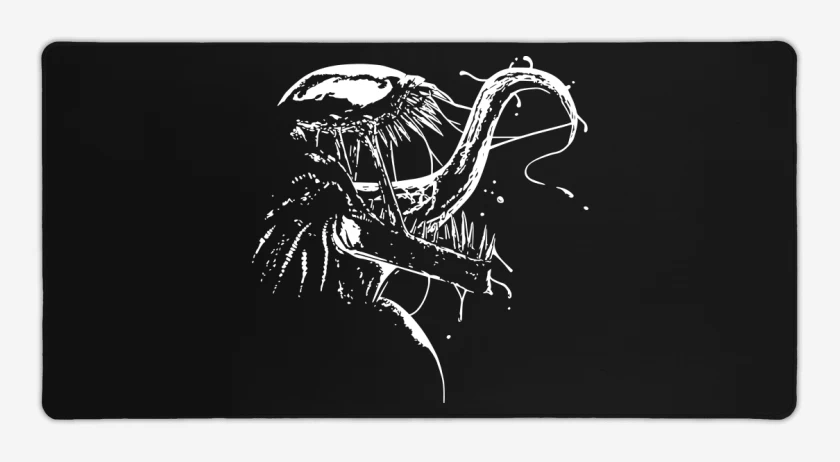 Mouse pad Gamer Negro de Veneno Perfil